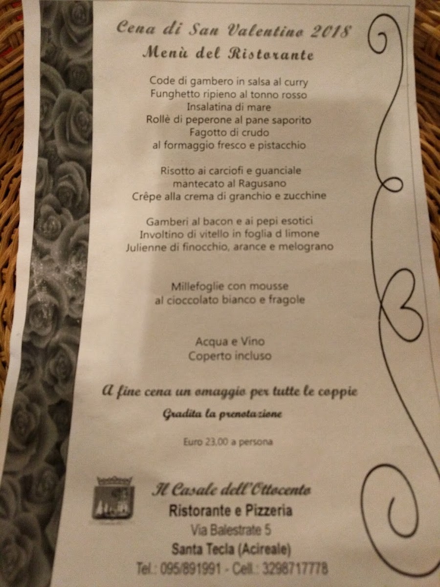 Menu Il Casale Dell'800-3